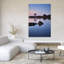 Blue Hour Reflections by Hamed Bank - Wrapped Canvas Print-703661634