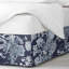 Alexandria Indigo Cotton Bedskirt-997550744-997550747
