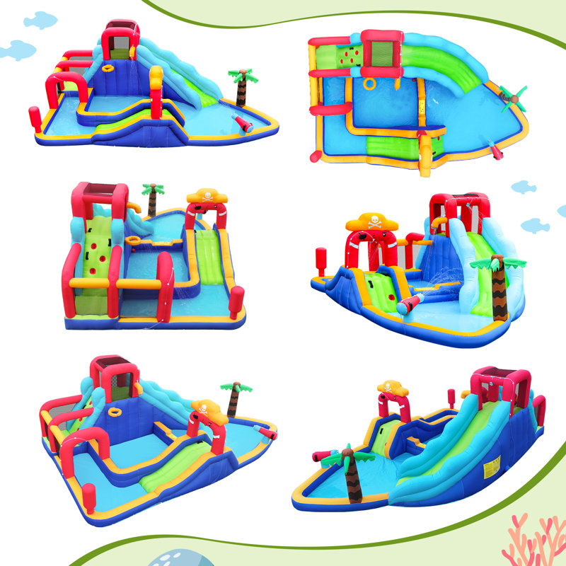 Glissoire gonflable 11 'x 19' avec soufflerie