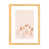 Toile avec cadre en bois beige n'est pas disponible