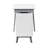 Modern L-Shaped 2-Tone Rotating Wooden Home Office Desk