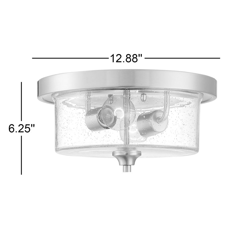 Plafonnier encastré 2 lumières Weccacoe, Noir mat
