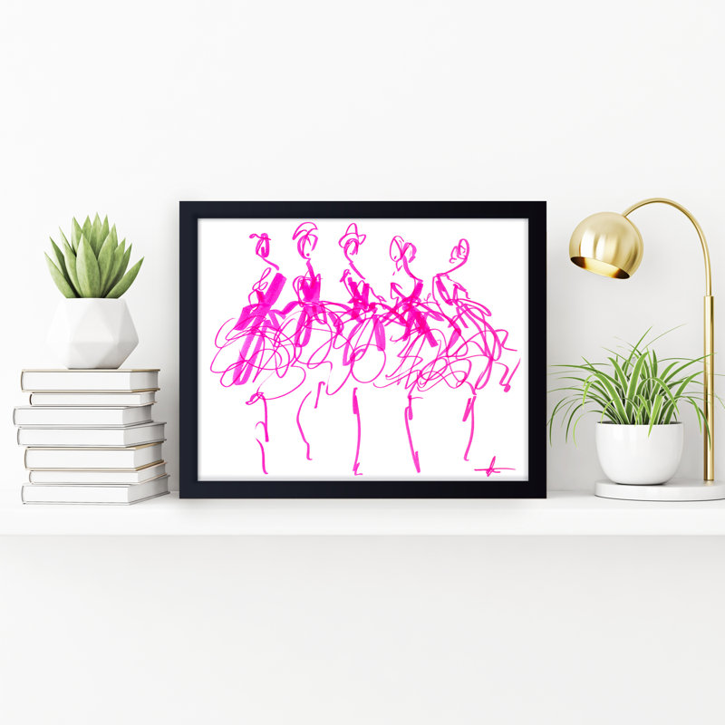 Cancan No.2 Print by Chauncey Jacks, 12" H x 16" W