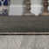 Bertraut Classic Solid Low-Pile Machine-Washable Dark Gray Rug