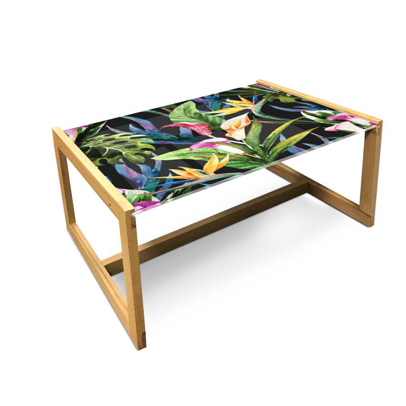 Jaclyne Sled Coffee Table, 40cm H x 91cm W x 62cm D