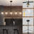 5 - Light Dimmable Sputnik Chandelier Modern Linear Chandelier Glass Chandelier For Kitchen Island