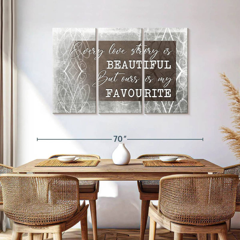 Favorite Love Love Typographie, H 36 po x l 57 po