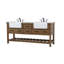Meuble-lavabo double 72 po Pelaghia-57367801
