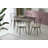 Modern Extendable Dining Table, Mink Color, 47.2 x 27.6 x 29.5 Inches (Extended: 59.1 Inches) | 100% Melamine Coated Particle Board, Sturdy Metal Legs | Elegant Marble Concept, Perfect for Dining Rooms & Gatherings-2089475687