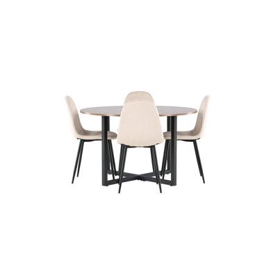 Trevino 4 - Person Dining Set