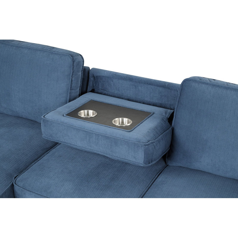 Kiyuana Upholstered L-Shaped Sectional Left Hand Facing