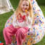 Polyester Bean Bag Chair-696061958
