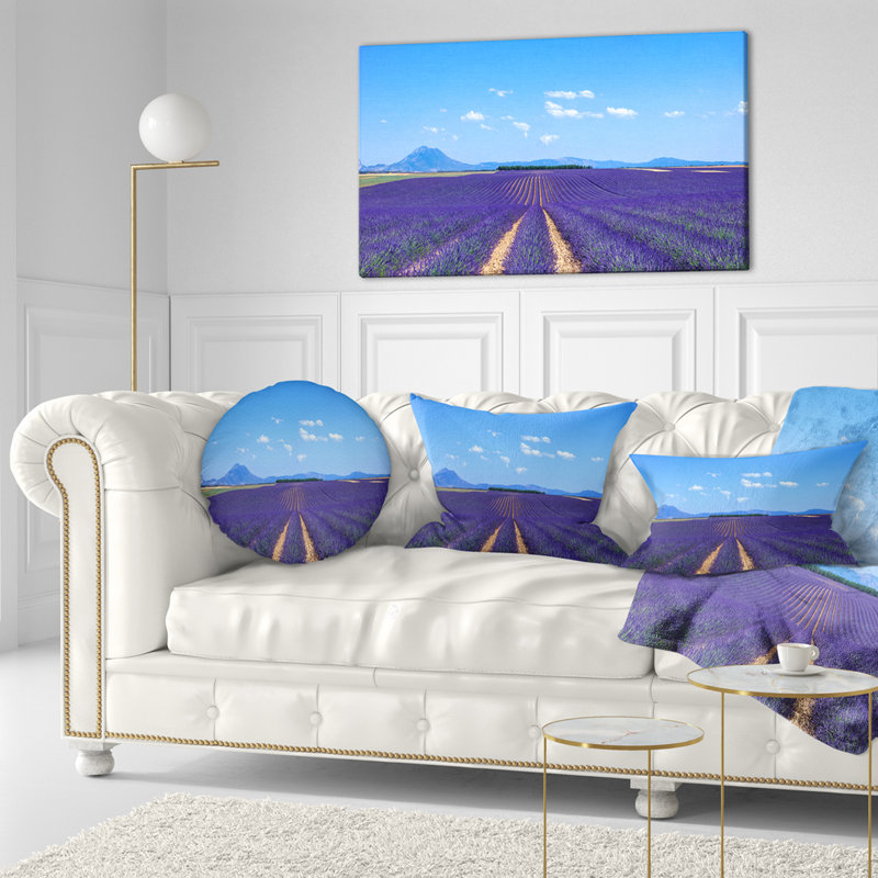 Paysage réversible  , Rectangle 12"H x 20"W, Coussin lombaire