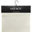 mDesign Cotton Matelasse Jacquard Table Runner, Machine Washable, 80 Inches Long, Baby's Breath White
