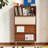 Brown + Apricot + Silver Solid Wood + Stainless Steel Display Cases