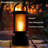 FoxFlame Bluetooth Outdoor Speaker, Patented Fire Effect, 13 Color Options-120295460