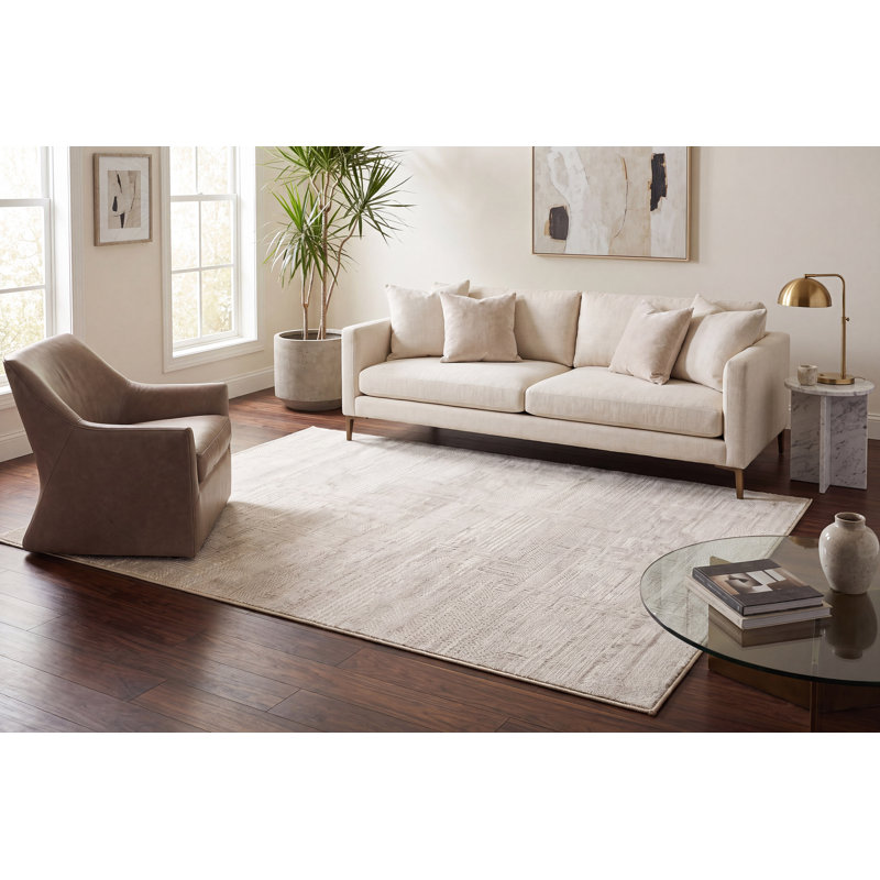 Newhouse 2582-890 BEIGE / GRIS, Rectangle 5 pi 3 po x 7 pi 7 po