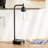 16.5'' Industrial Table Lamp with Glass Shade, 3-Way Dimming, AC Outlet, USB A&C