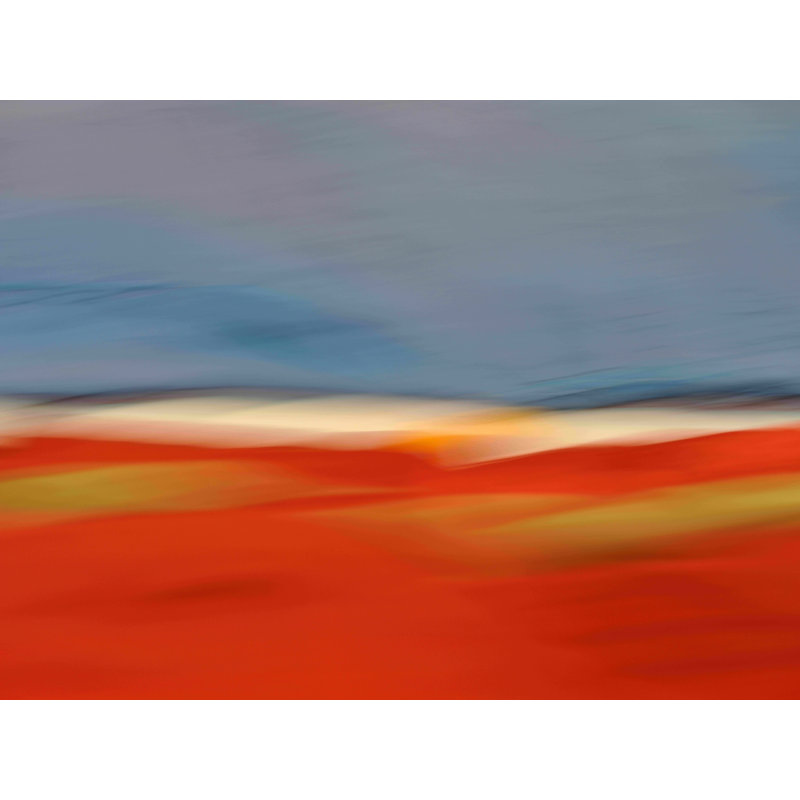Moved Landscape Print by Rica Belna, Black Framed Paper, 25.25" H x 31.25" W, 17.25" H x 21.25" W