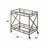 Kristensen Mirrored & Serving Cart