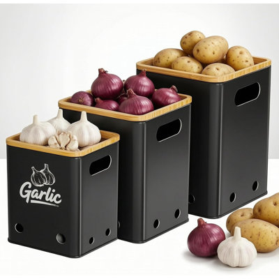 Potato Onion Garlic Storage Bins