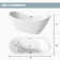 Casainc 67'' x 30'' Freestanding Soaking Acrylic Bathtub
