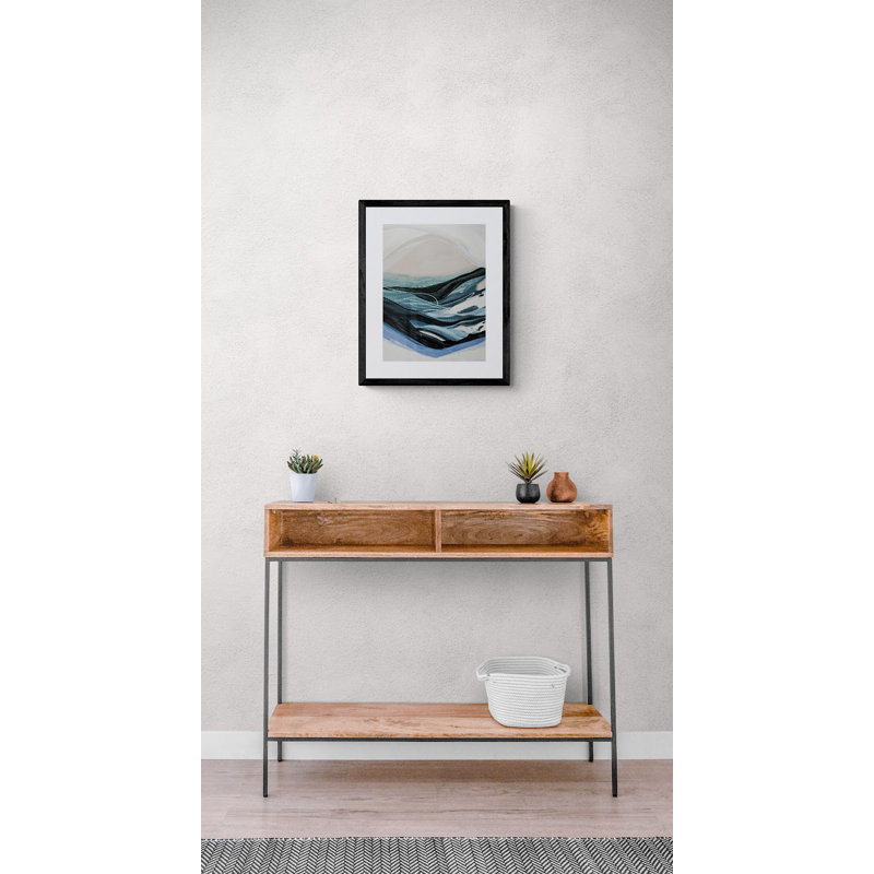 Love Sails Print by Novi Lim, Black Framed Paper, 20" H x 16" W