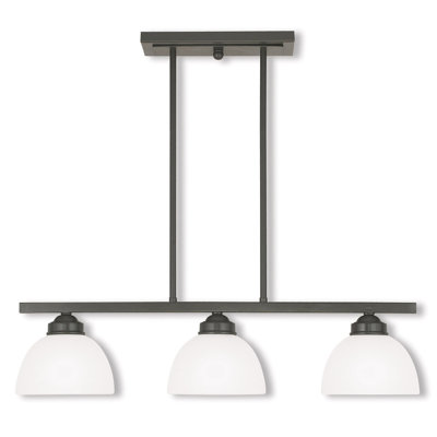 Lustre géométrique à 3 lumières