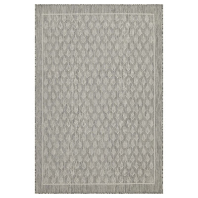 Sunshine Silver Indoor/Outdoor Area Rug