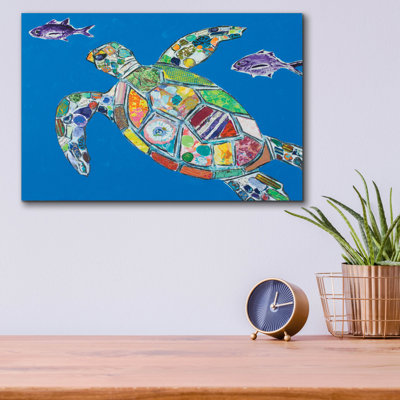 «Blue Sea Turtle» par St. Hilaire Elizabeth sur