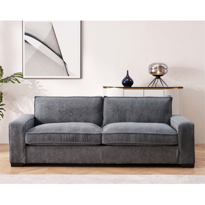 Comfortable and Trendy Three - Seater Sofa for Contemporary Living Rooms, Perfect for Relaxation and Social Gatherings