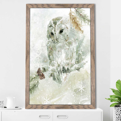 " Winter Lodge Owl " by Carol Robinson
