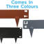 Harbour Housewares 5pc Steel Lawn Edging Set - 5m x 8cm -136357475