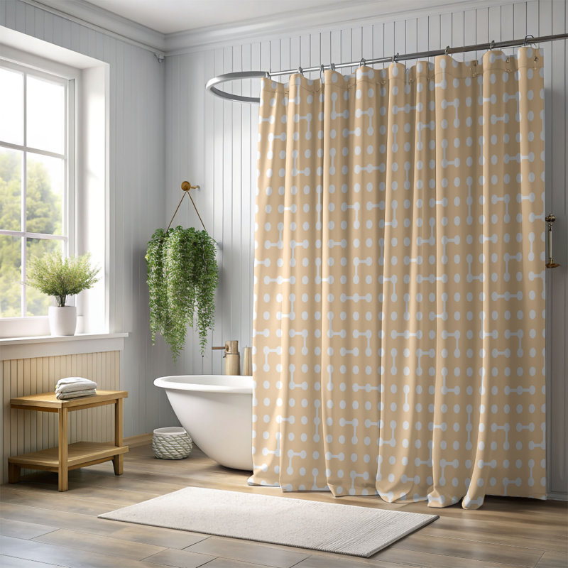 Rideau de douche Light Rainbow - Premium, H 74 po x l 71 po