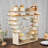 26" Heart Shaped 8-Layer Double Sided Wooden Dessert Display Stand