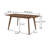 Rectangular Dining Table Natural Walnut