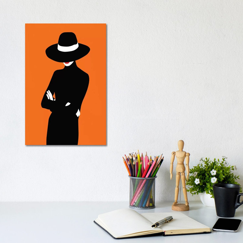 «Lady No. 1» par Sean Salvadori - reproduction de photo sur toile tendue, H 12 po x l 8 po x P 0,75 po