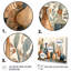 Adhéline, vase à poterie orange et bleu Boho-88528346
