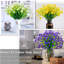 Arrangement floral fleurs de jasmin artificielles-592964109