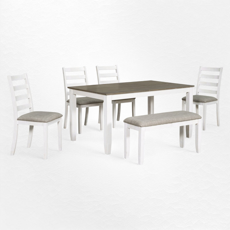 Ensemble repas pour 6 personnes Xella, Gris, Blanc