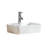 Modern Ceramic Square Vessel Bathroom Sink