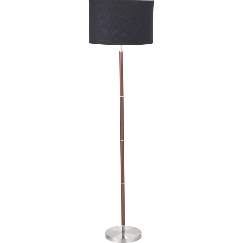 Gianni 157cm Brushed Traditional Floor Lamp