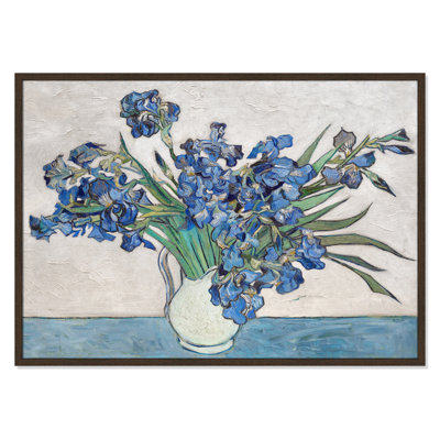 Imprimé iris bleu par Vincent Van Gogh