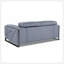 Causeuse en cuir italien Global United-1632492349