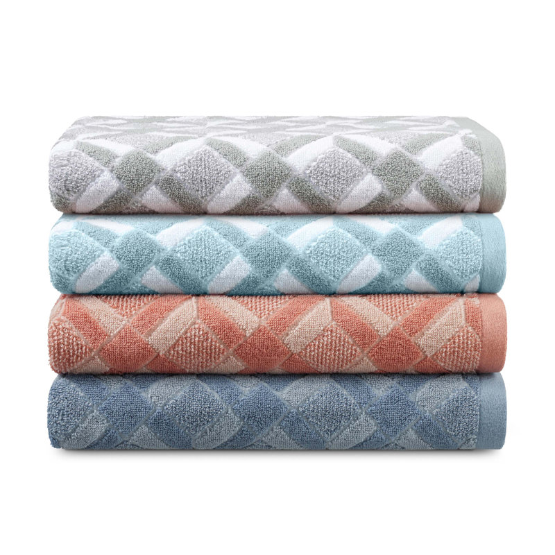 Branden Bath Towel, Geo Mineral