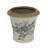 5.3X5.3X5.1" Ceramic Planter With Floral Pattern, Set Of 4