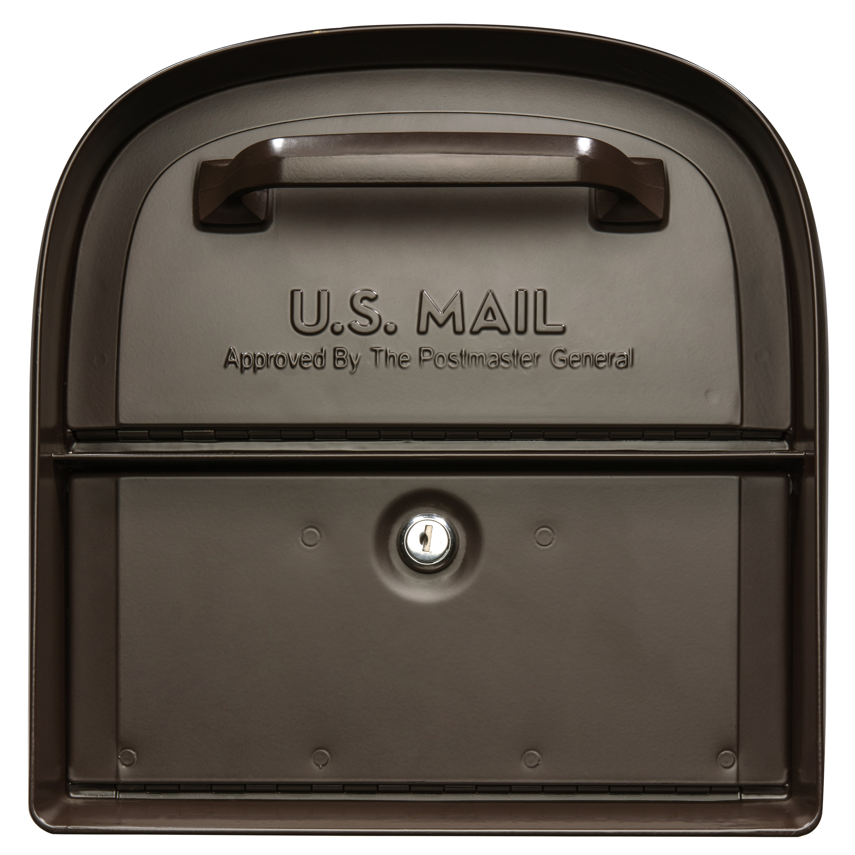 Architectural Mailboxes Oasis Steel Post Mounted Mailbox with