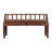 Bordeaux Leather Bench