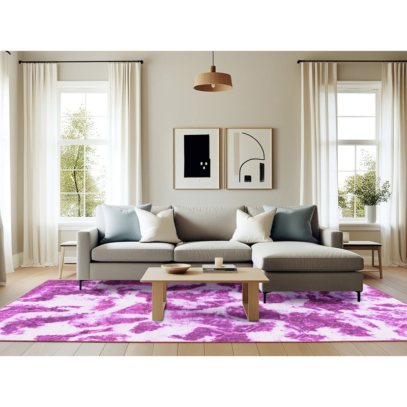 Tapis mauve Deboraah, Rectangle 6 pi x 9 pi