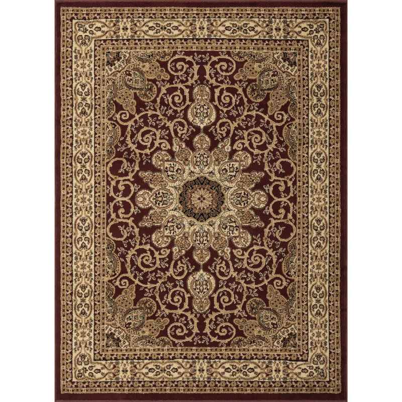 Anoush Oriental Indoor Rug, Round 8'